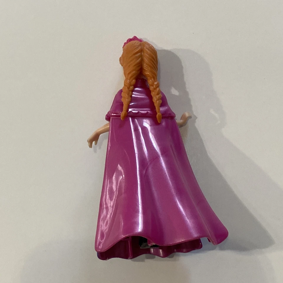 Disney Princess Anna Frozen MagiClip Magic Clip Polly Pocket Glitter Figure Doll - Image 4 of 4