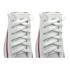 2 Pairs Flat 27",36",45",54",63" Athletic Sports Sneaker White Shoelace Strings
