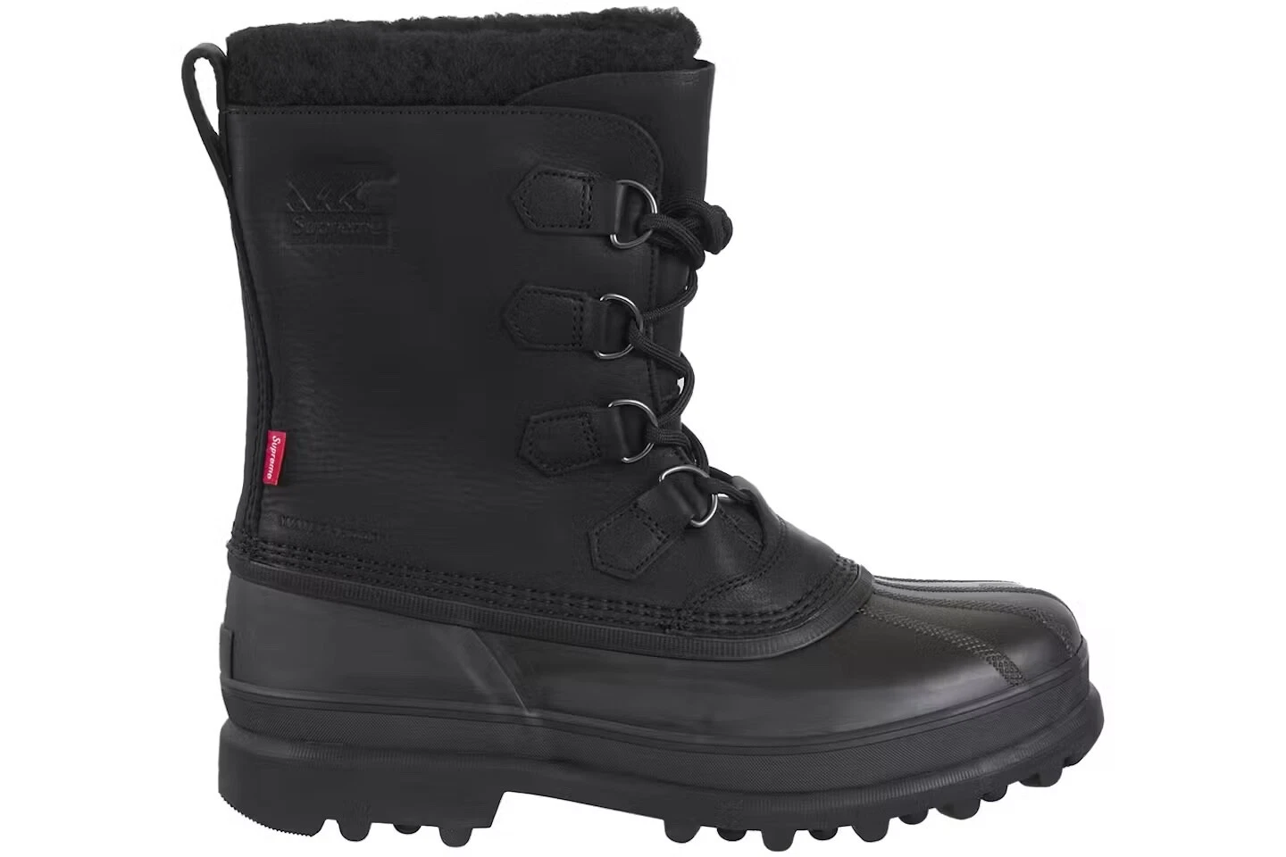 Bottes Sorel Caribou Supreme noires taille 12