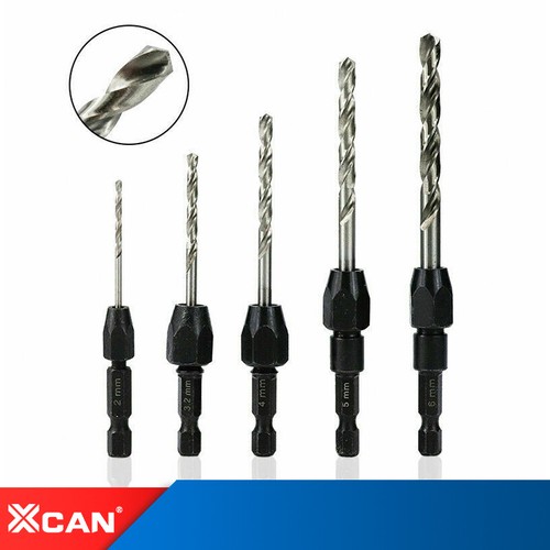 5Pcs Quick Counter Sink Drill Bit Set 
