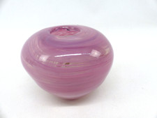 Studio Glass Vase Pink � 12 cm