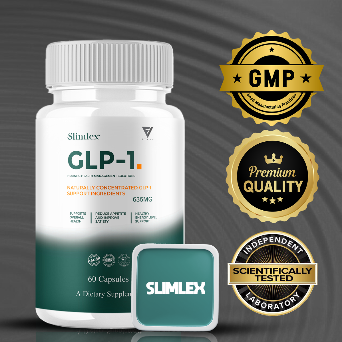 slimlex glp 1 5 Pack) Slimlex Capsules Slimlx Maximum Strength Wellness Pills (300  Capsules)