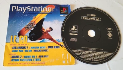 Euro Démo 40 - PlayStation 1 PS1 - PAL - Cool Boarders 4, Space Debris.. - Photo 1/4