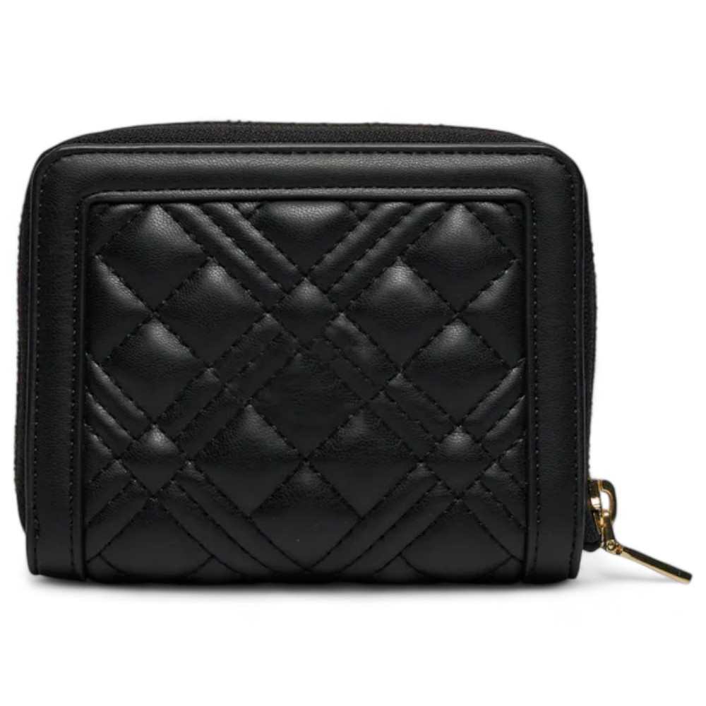 財布・小物その他 LOVE MOSCHINO Woman Wallet Black JC5702PP1HLD0 000 Love Moschino Damen-Geldbörse aus Kunstleder, Schwarz