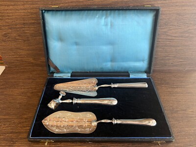Ensemble de portions antique Christofle porte-gâteau/glace pagaie outlet de service