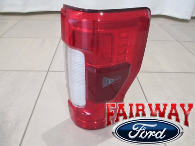 17 thru 19 Super Duty OEM Ford Tail Lamps Light RH PASSENGER LED with Blind Spot