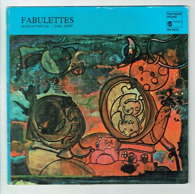 Fabulettes Vol.1 Vinyl 45 Runden Buches EP R. Planchon A.Terrat Studenten Immal