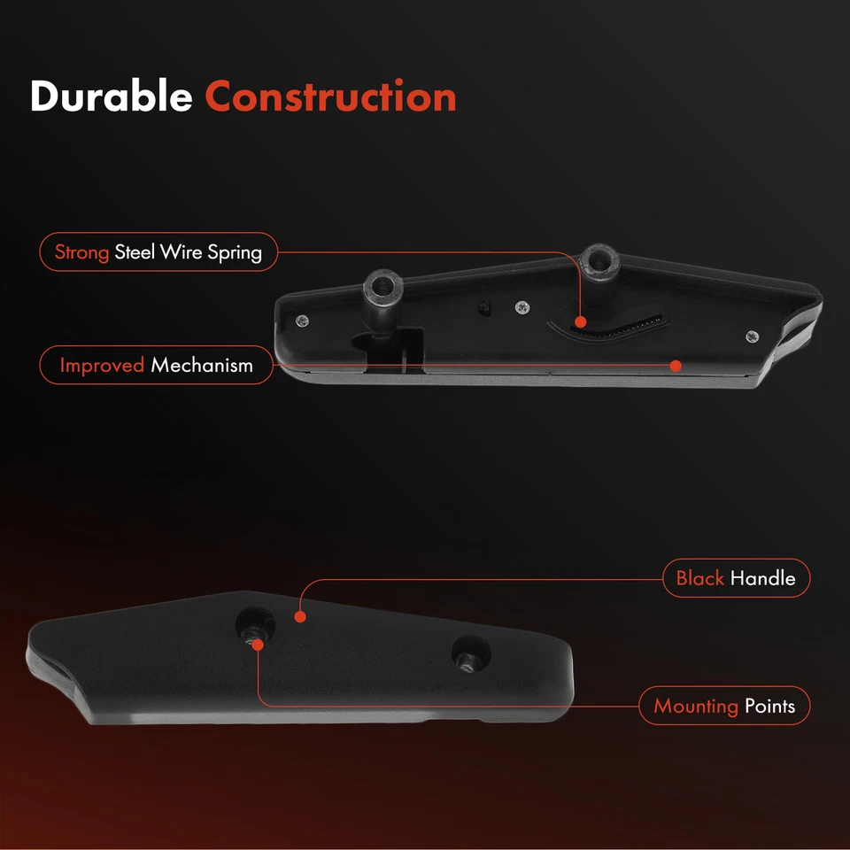 Manija de puerta interior del pasajero delantero para Chevy Corvette 06-10 Cadillac XLR 04-09 Foto 4 de 4