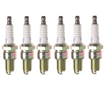 NGK Set of 6 Standard Nickel Spark Plugs For Mitsubishi Nissan Subaru L6 V6 H6