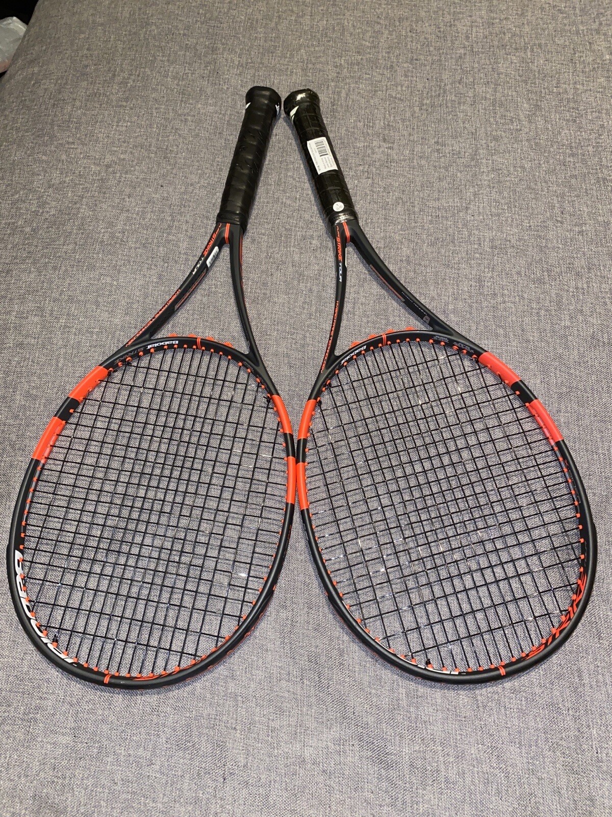 2 Babolat Strike TOUR 98 Sq. In. 4 3/8 Tennis Racquets. eBay