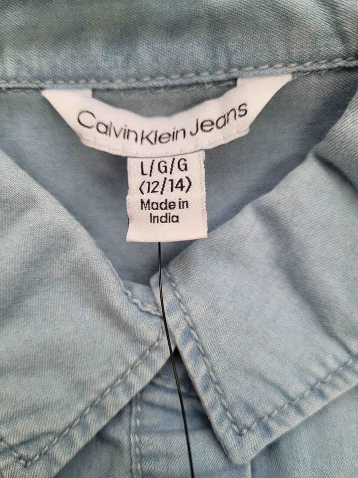 Calvin Klein Jeans Girl's Dress Size L (12-14) - Image 2 of 4