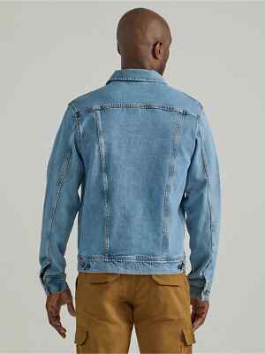 Lee Men's Rider Denim Jacket Light Wash Legendary Trucker S M L XL