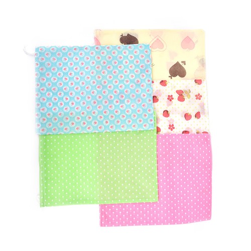 2pcs-Shoes-Bag-Travel-Storage-Pouch-Drawstring-Dust-Bags-Non-woven-Random-JX