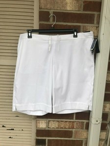 white nike golf shorts