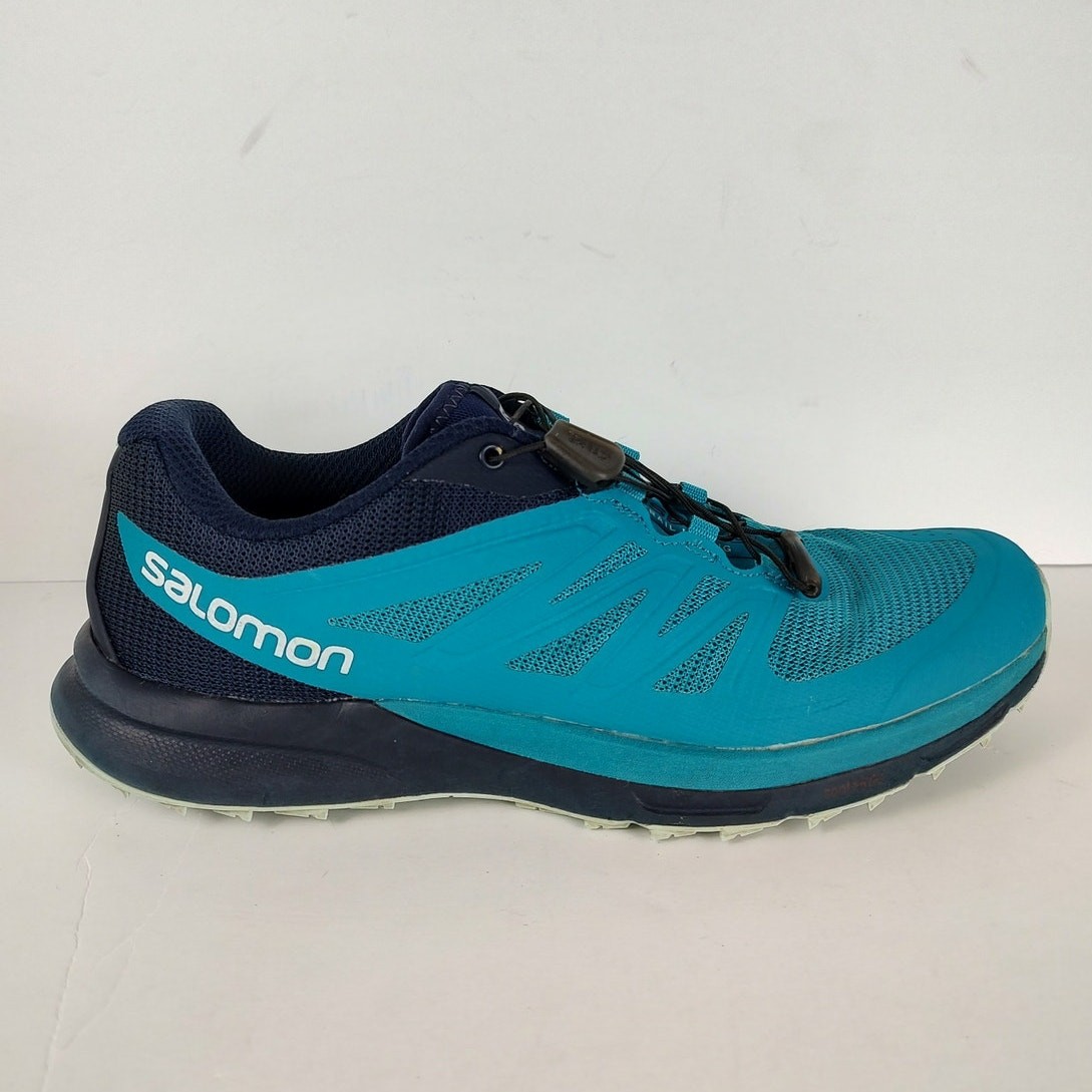Salomon Sense 2 Pro Womens Size 9 Trail Running Hiking Shoes in Blue