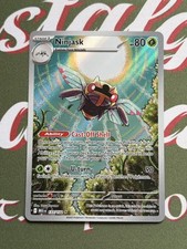 Pokemon Card Ninjask 137/132 Illustration Rare Mega Evolutions Mint Pack Fresh