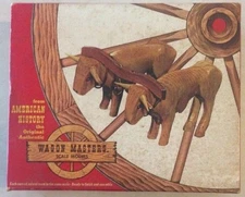 Craft Master 952:298 Ox Team Wagons of the Old West Wood Kit (Box of 2)