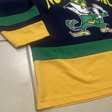 Maillot de hockey irlandais de combat Notre Dame homme grand