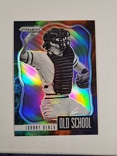 Johnny Bench 2021 Panini Prizm Old School Cosmic Haze Prizm #OS-8 Reds