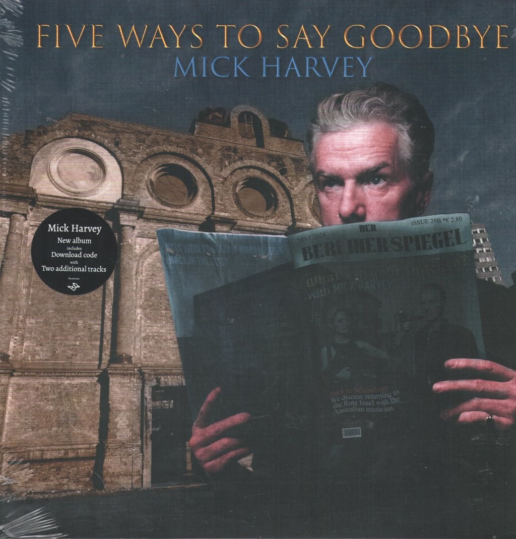 Mick Harvey Five Ways To Say Goodbye LP vinyl Europe Mute 2024 with download