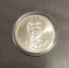 DONALD TRUMP  1 Troy OZ. .999 FINE SILVER