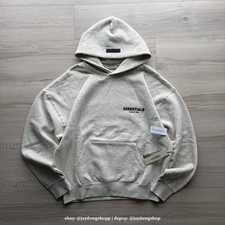 Fear of God Essentials Hoodie Light Oatmeal - Authentic BRAND NEW 