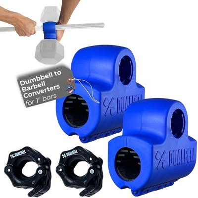 Dumbbell Converter- Versatile Convert Dumbbells to Barbell Bar, 250lb Capacit...