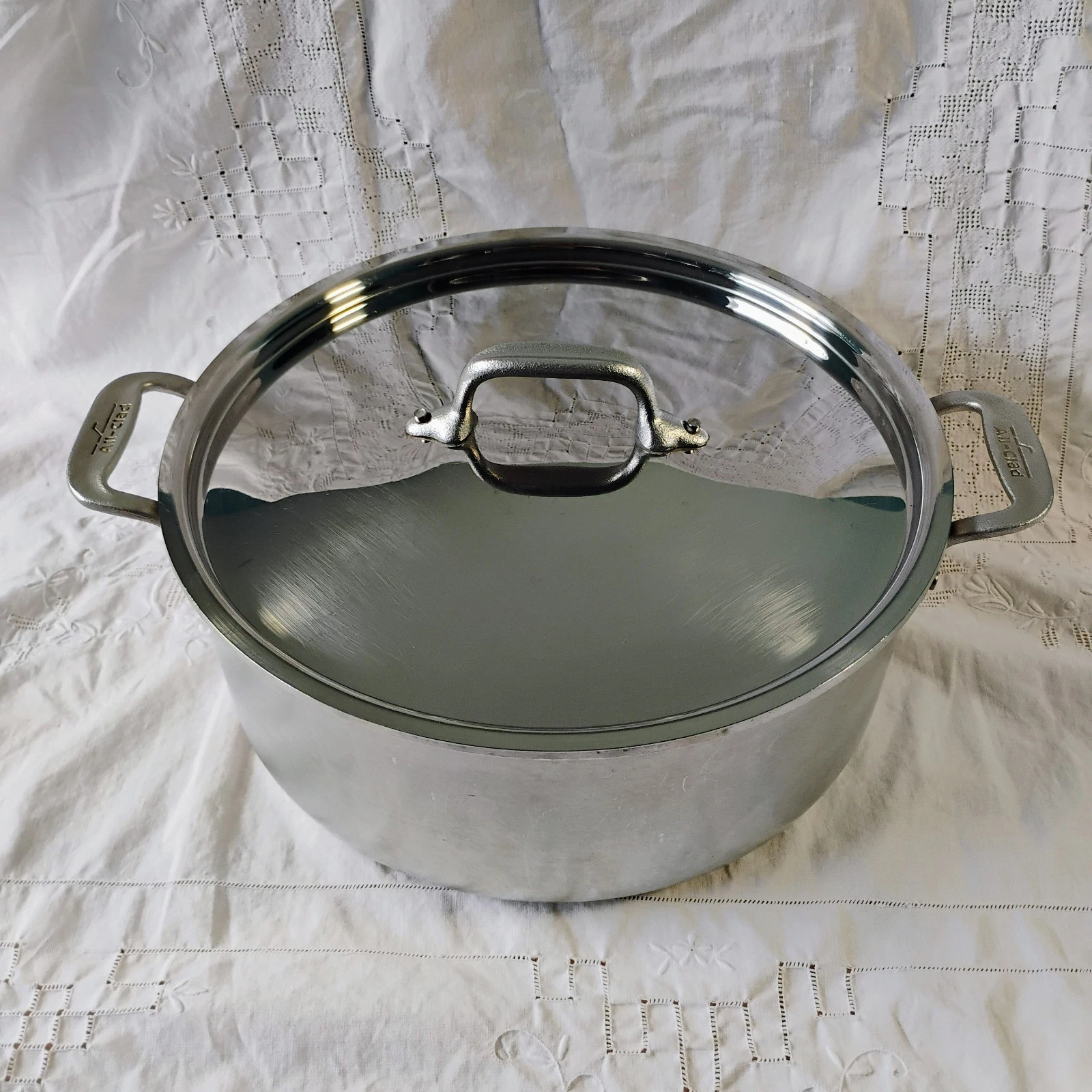 All-Clad Metalcrafters Master Chef 506 6 QT Dutch Oven Stockpot with Lid Vintage