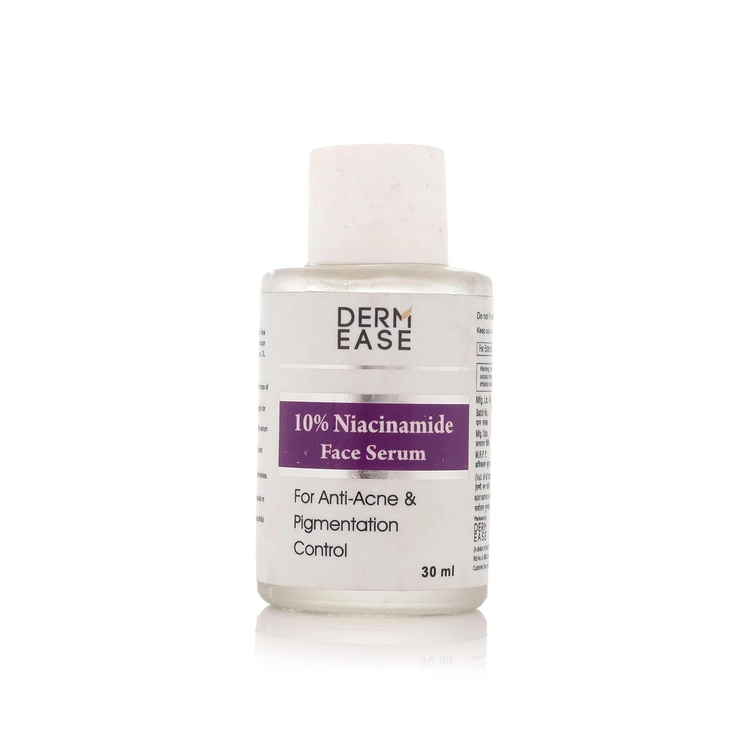 Derm Ease 10% Niacinamide Face Serum For All Skin Types 30ml