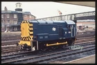 2x 35mm slides - Class 08 shunters - D3111 (08086) at Derby & D4177 (08947)