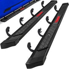 Running Boards For 2004-2014 Ford F150 Super Crew Cab 6 Side Step Black Bars Running Boards For 2004-2014 Ford F150 Super Crew Cab 6 Side Step Black Bars