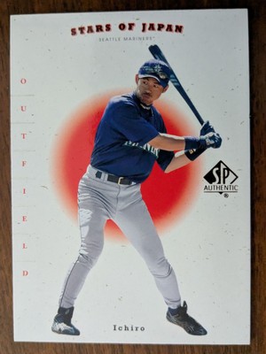 ICHIRO SUZUKI, 2001 SP AUTHENTIC STARS OF JAPAN #RS ON BACK
