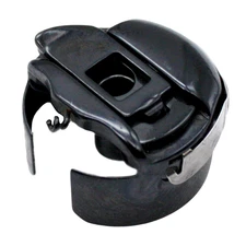 Towa DLC Coated L-Style Embroidery Bobbin Case with Spring - Barudan Tajima SWF