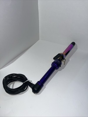 Hot Tools Professional Curling Iron Wand Rainbow 1  Temperature Control