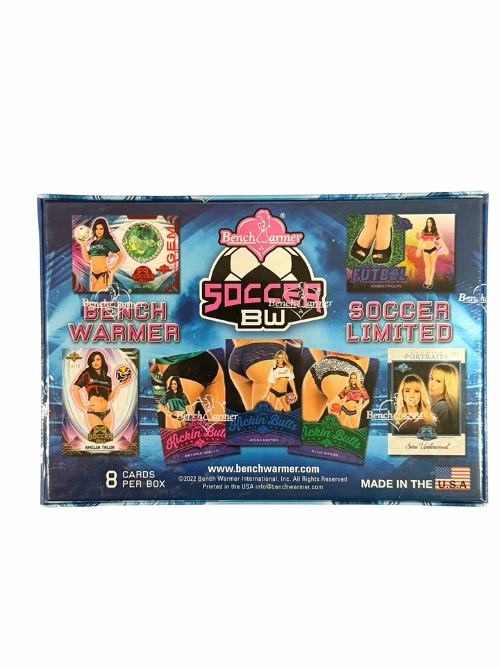 2022 Bench Warmer Soccer Limited Edition Factory Sealed Trading Card Box - Image 2 of 2