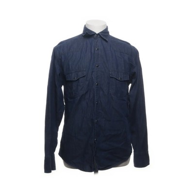 Peckott, Jeanshemd, Größe: S, Blau, Einfarbig, Denim, Herren #0tt