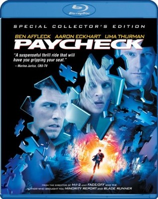 Paycheck Bluray US Import - GOOD