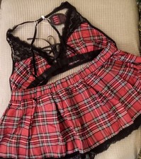 AvidLove School Girl Costume Lingerie Plus size XXL New!