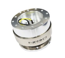Nrg For Quick Release Gen 2.0 - Silver Shiny Body Brushed Silver Ring
