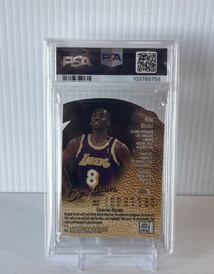 1997-98 Topps Finest - Rare Gold Kobe Bryant #323 Embossed for