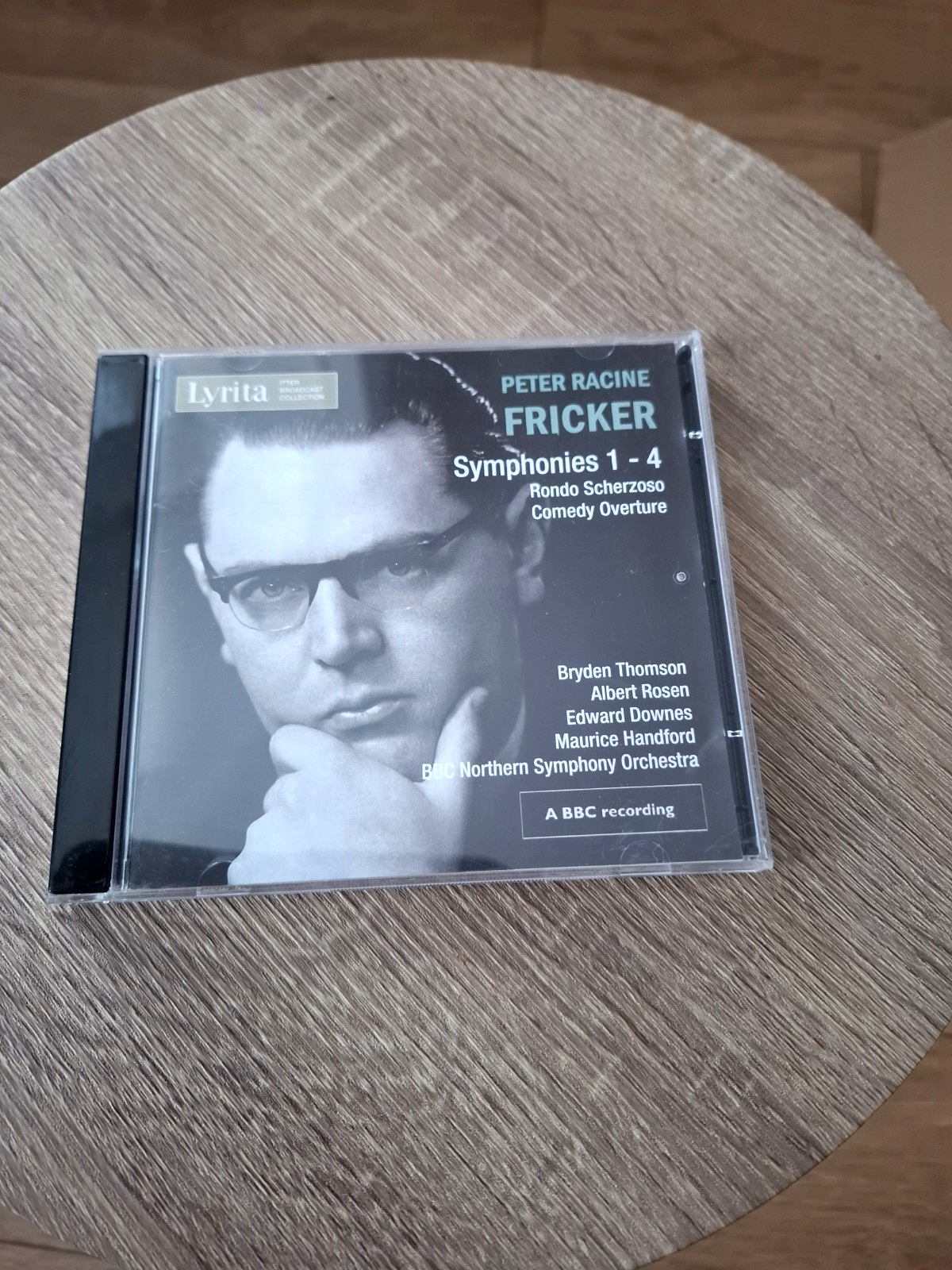 Peter Racine Fricker Symphonies 1-4 Rondo Scherzoso Comedy Overture 2CD Set