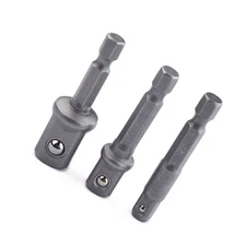  3 Pcs Square Drive Impact Socket Extension Connector Adapter Set