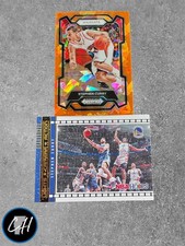 2024 Panini Prizm Draft Picks Stephen Curry Prizms Orange Ice + NBA hoops Winter