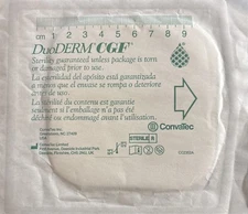 DuoDerm CGF Border   (4 in. x 4 in.) Control Dressings Lot of 5