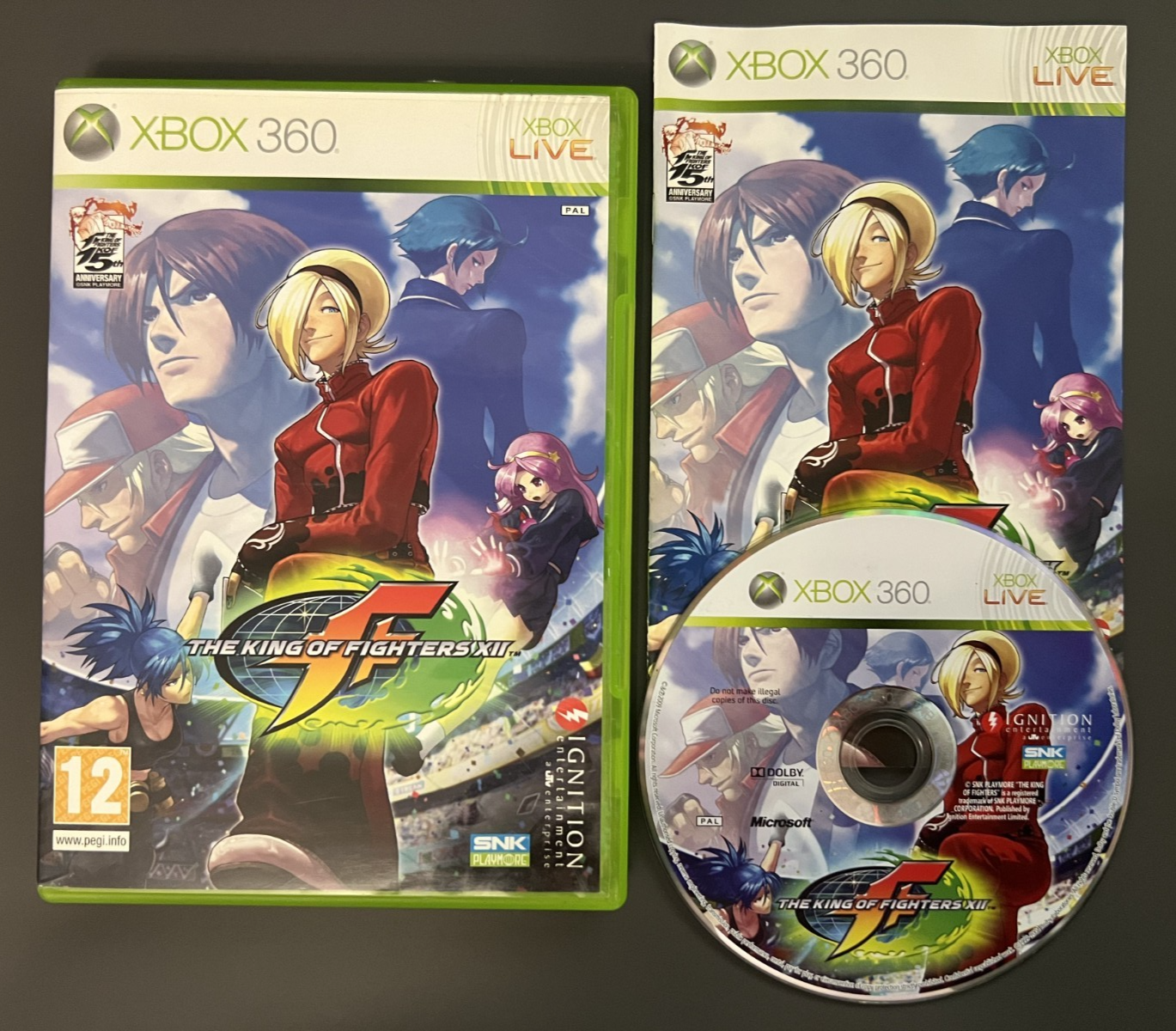 The King of Fighters XII ( 12 ) / KoF - Microsoft Xbox 360 PAL CIB Complete