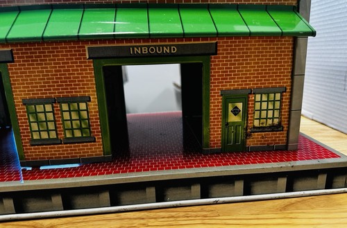 1950’s Tinplate O Scale MARX Freight Terminal Train Station Railroad 29x10.5x9 - Picture 11 of 20