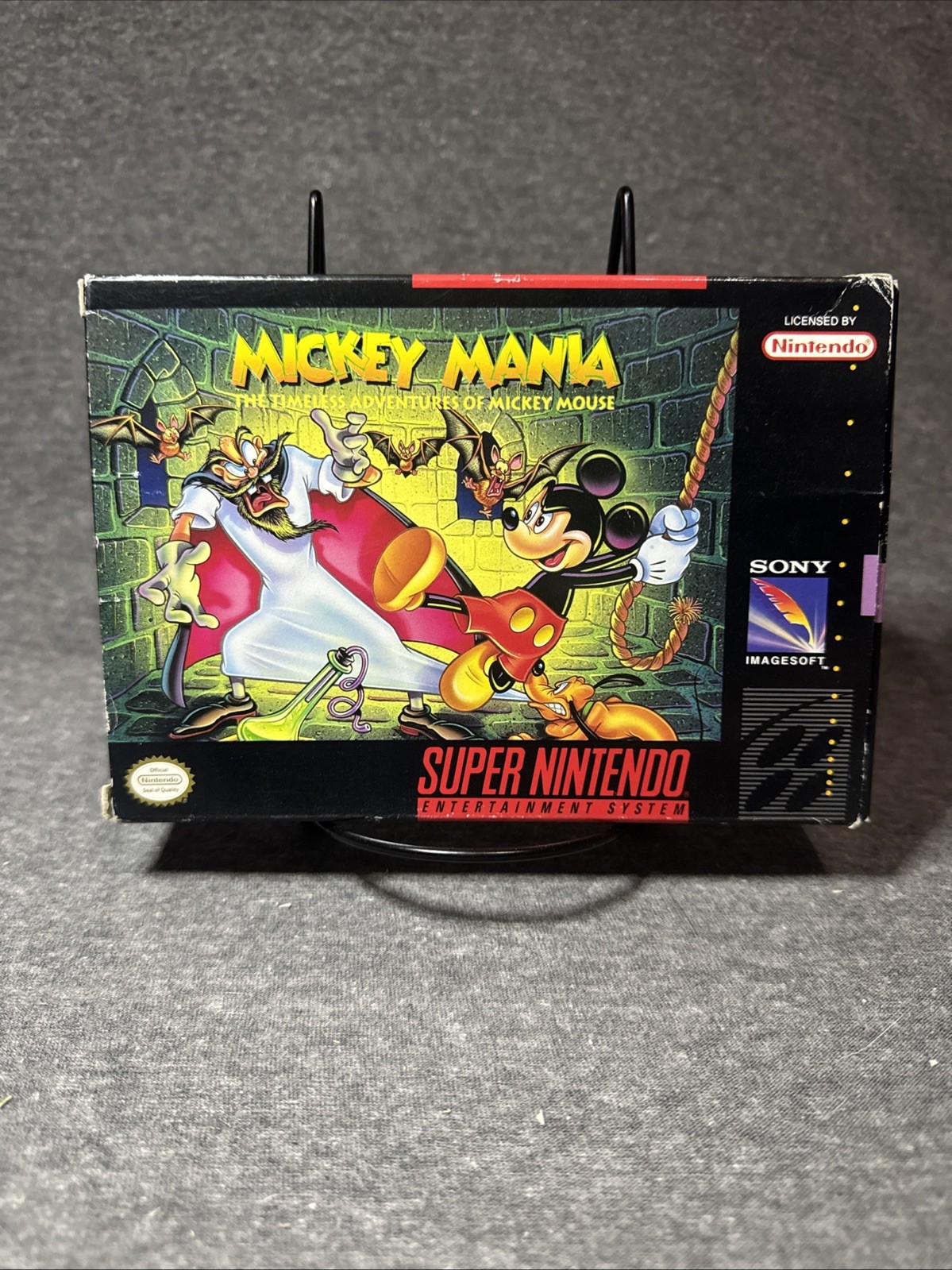 Mickey Mania: The Timeless Adventures of Mickey Mouse Super Nintendo SNES 12
