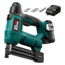 NEU MASTER Nail Gun Cordless with Battery 18 Gauge 2 in 1 Brad Nailer/Staple Gun