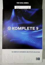 Komplete 9: Komplete Instruments And Effects Collection W/ Serial - MISSING H
