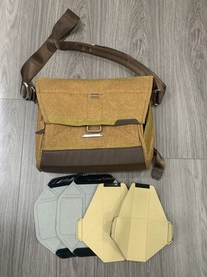 Peak Design Everyday Messenger  13  Tan Maglatch 2 Extra Expandable Divider Incl